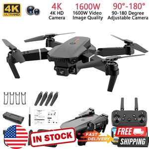 RC Drone with 4K Dual Camera Foldable Quadcopter for Kids & Adults begginers - Picture 1 of 8