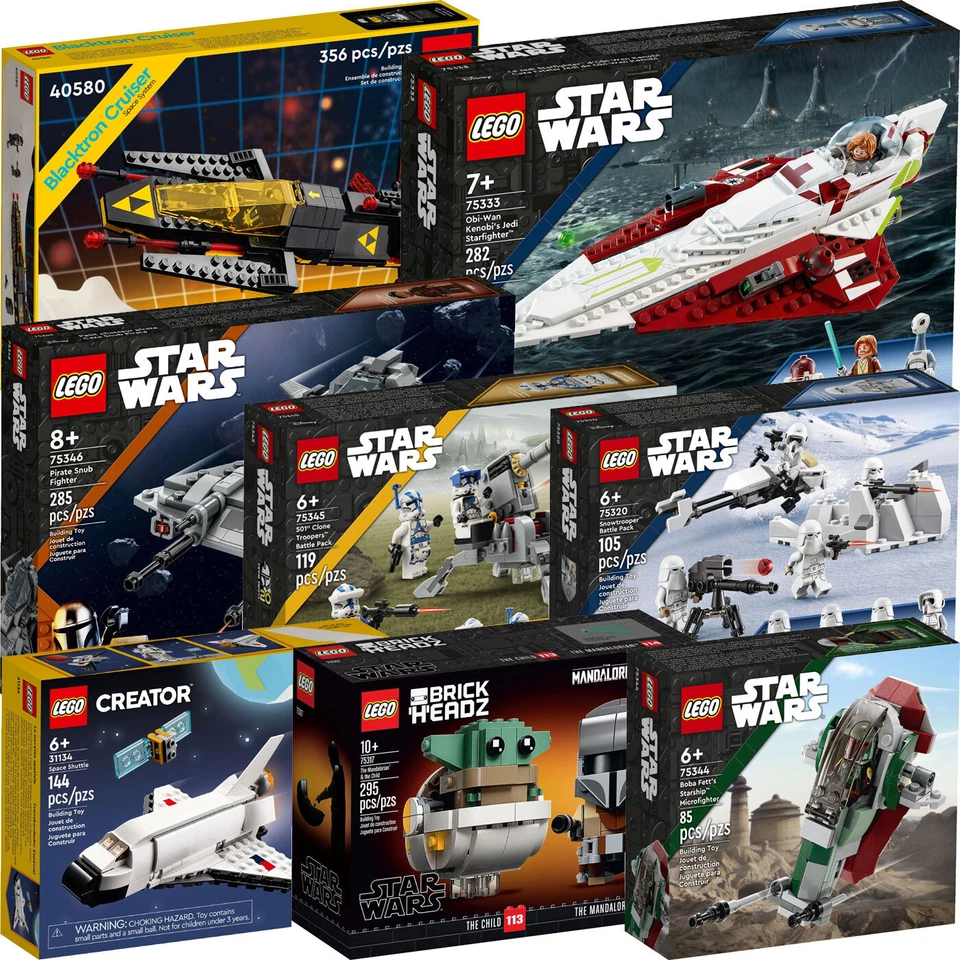 Lego Star Wars Space Sets BRAND NEW & Sealed - Image 1 of 1