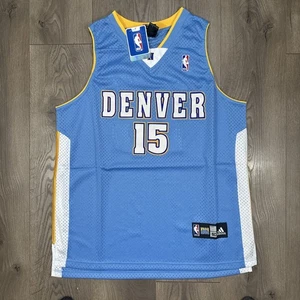Adidas Denver Nuggets Carmelo Anthony Authentic Jersey Sz 50 - Picture 1 of 7