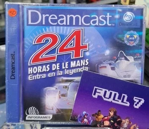 24 Heures du Mans SEGA DREAMCAST NEUF* NEW* VERSION PAL ESPAGNOLE - Imagen 1 de 3