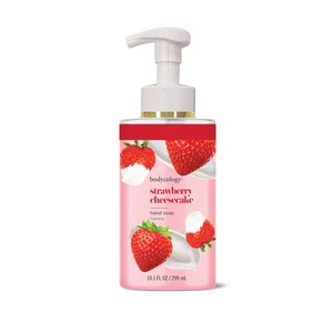 Jabón de manos espumoso, pastel de queso de fresa, 10,1 OZ - Imagen 1 de 12