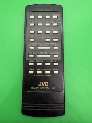 JVC GUR64EC1086 Remote Control For RX307TN RX307TNJM RX309TN RX309TNJM, Untested - Image 1 of 3