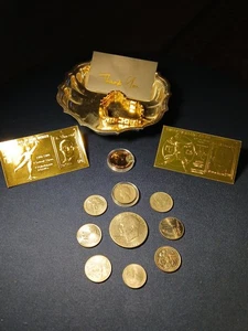 old coin lot《Minted Gold Dollar》《Bicentennial Silver Dollar & Qtr》《Cobb & Ryan》 - Picture 1 of 24