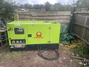 Pramac 20Kva Silenced Diesel Generator - Picture 1 of 4