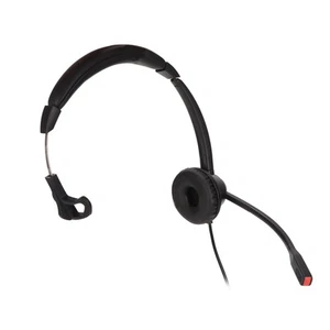 Telefon-Headset Schwarz Monaural Geräuschunterdrückend Kopfhörer Mit Mi URS - Zdjęcie 1 z 22