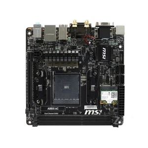 MSI A88XI AC Motherboard AMD A88X DDR3 Socket FM2/FM2+ Mini-ITX w/ IO Shield - Picture 1 of 3