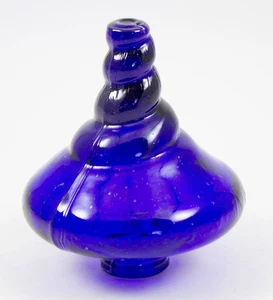 Par A Sol Sombrilla Vidrio Azul Cobalto Colibrí Alimentador Parte - Imagen 1 de 11