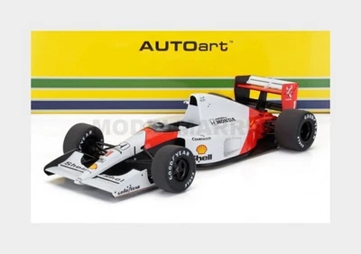 AUTOART 89150 McLAREN - F1 MP4/6 HONDA N 1 WORLD CHAMPION 2nd JAPAN GP 1991 AYRT - Immagine 1 di 2