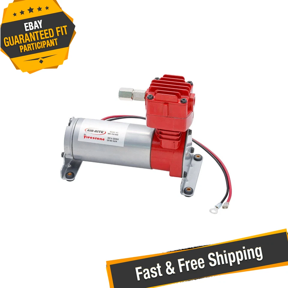 Firestone 2168 Heavy Duty Air Compressor Kit with Dual Pneumatic Gauge Foto 1 de 4