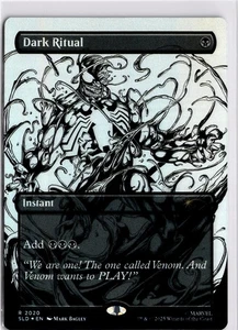 MTG Secret Lair Venom Foil Dark Ritual () (Rainbow Foil) 2020 SLD R NM Scan Magi - Bild 1 von 2