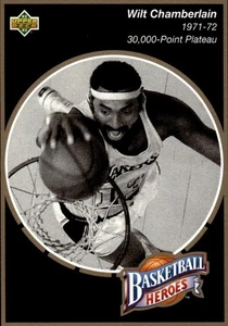 1992-93 Upper Deck #16 Wilt Chamberlain Basketball Heroes: Wilt Chamberlain - Bild 1 von 2