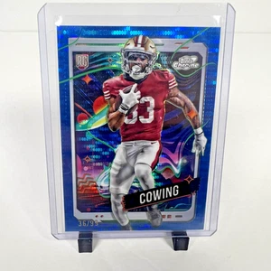 2024 Topps Cosmic Chrome Rookies rifrattore Blue Moon /99 Jacob Cowing Rookie RC - Foto 1 di 6