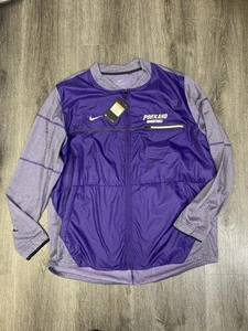 Neu mit Etikett Portland (Piloten) Basketball Nike durchgehender Reißverschluss Seitenlinie Performance-Jacke 2XL - Bild 1 von 11