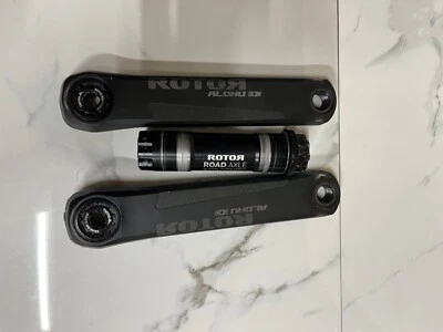 Braços de manivela de alumínio para estrada ROTOR ALDHU 172,5 - Imagem 1 de 4