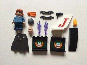 Lego Batman Spider Man Mary Jane Joker Purple Fire Cape Gun Parts - Picture 1 of 1
