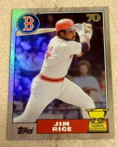 2021 Topps All-Star Rookie Cup #1 Jim Rice - Holofoil - Picture 1 of 2
