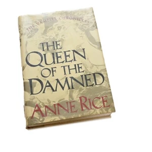Anne Rice The Queen of the Damned The Vampire Chronicles Signed First Edition - Picture 1 of 10