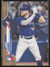 2020 Topps Series 2 Gold Derek Fisher 1088/2020 Toronto Blue Jays #604
