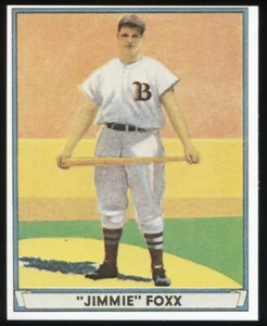 1941 Play Ball (1977 Reprint) #13 Jimmie Foxx Boston Red Sox - Picture 1 of 2