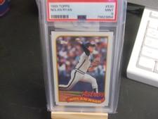 1989 Topps #530 Nolan Ryan PSA 9 MINT -Houston Astros-