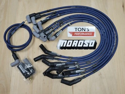 Moroso 73674 Ultra 40 8.65mm 135* Spark Plug Wires Big Block Ford BBF 429 460 - Image 1 of 4