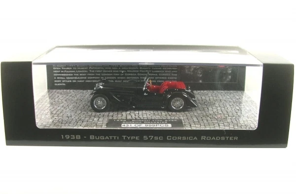 Bugatti Type 57SC Corsica Roadster (Black) 1938 - Image 1 of 1