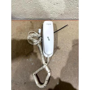 Argos Opticom B100 Slimline Corded Telephone White Digital Display Wall Mounting - Picture 1 of 9