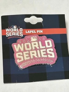 2016 World Series Pin Baseball Collector Pin Pink - Picture 1 of 2