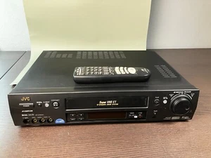 JVC HR-S7600U SUPER VHS S-VHS SVHS ET VCR Video Cassette Recorder FOR PARTS - Picture 1 of 22