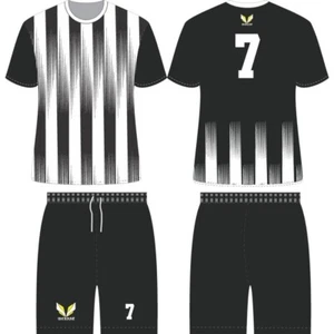 Uniformes de fútbol hechos a medida camiseta y pantalones cortos sublimados todas las tallas niños y adultos - Imagen 1 de 8