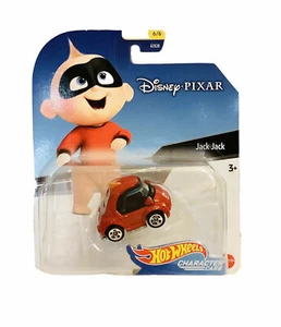 Hot Wheels Die-cast Metal Disney Pixar Jack-Jack Character Cars Series 7 - Imagen 1 de 3