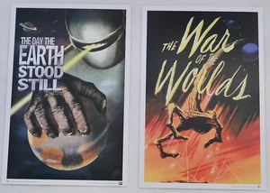 Invasion Mini Prints. Day earth stood still. War of the Worlds. Scifi. Loot. - Picture 1 of 4
