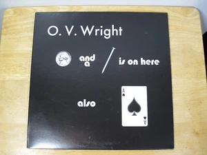 O.V. WRIGHT A Nickle & Nail & Ace Of Spades + Everybody Knows Best Of 2 LP EX/EX - Picture 1 of 8