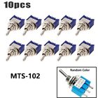 Miniature Toggle Switches 2 Position 250VAC/6A 3Pin 6mm On-on Switches