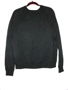 PGA Tour Originals Pullover Herren Large grau Strick Crew Raglan Langarm - Bild 1 von 10