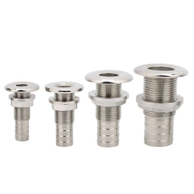 Quality Stainless Steel Water Outlet Port Boat Bottom Bilge Drain Vent Equipment - image 1 of 4