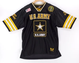 US Army Jersey Rapid Dominance Perforated Short Sleeve Embroidered Mens L - Picture 1 of 8