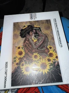 Holzpuzzle 1000 Teile Puzzle African American Queen/King - Bild 1 von 5