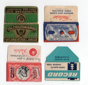 Razor Blade Wrappers Lamette da barba Rasierklinge  #559 - Imagen 1 de 1