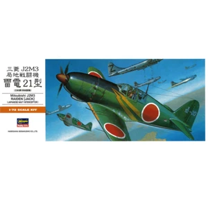 Hasegawa A5 Mitsubishi J2M3 Raiden (Jack) 1/72 - Imagen 1 de 3