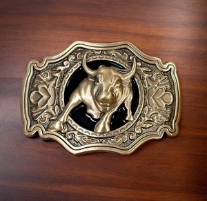 Belt Buckle for Men Western Rodeo Cowboy Solid Brass For Belt 1.5" (Buckle Only) - Picture 1 of 8