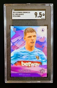 Tarjeta de novato 2019-20 Panini Chronicles Declan Rice Pitch Kings RC R1-9 SGC 9,5 - Imagen 1 de 2