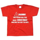 Christmas Kids Children's Kid's T-Shirt Xmas Holidays Father Funny Cool Gift 