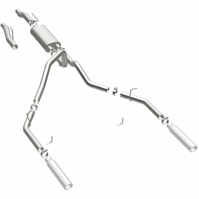 Sistema de escape MagnaFlow 3" Cat-Back rendimiento SS punta pulida se adapta a Ford F 150 Foto 1 de 4