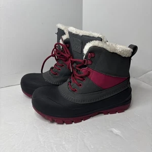 All In Motion Kids Youth Winter Boots Size 4 Snow Boots - Picture 1 of 7
