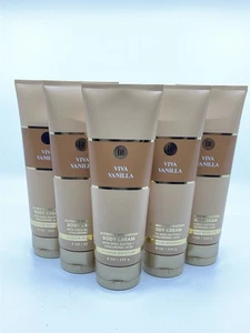 bath and body works (5 Pc) VIVA VANILLA Body Cream 8 Oz New! - Picture 1 of 2