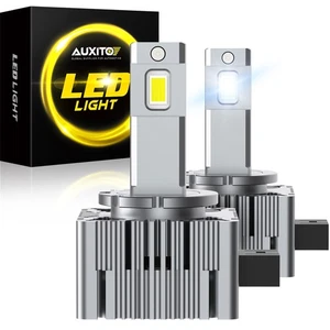 AUXITO D2S D3S LED Headlight Bulb D2C D2R D3 Replace HID Xenon Lamp 6000K Bright - Picture 1 of 9