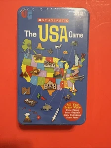Scholastic USA Geography Card Game Educational Fun for Family and Travel - New! - Picture 1 of 2