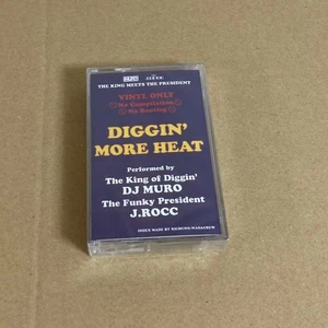 Diggin’ more heat muro j rocc cassette tape - Foto 1 di 1
