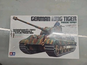 1 16 carri armati pesanti tedeschi King Tiger (torretta Porsche) Tamiya SIGILLATI!! - Foto 1 di 5